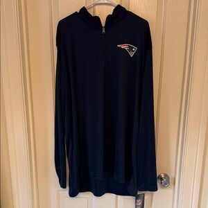 NFL Team Logo Navy Pullover New England Patriots 3XL